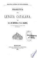 Gramatica de la lengua catalana