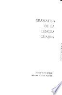 Gramática de la lengua guajira