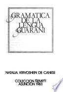 Gramática de la lengua guaraní