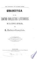 Gramática de los cuatro dialectos literarios de la lengua euskara