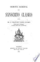 Gramatica elemental des sanscrito clas