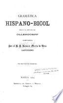 Gramática hispano-bicol según el método de Ollendorff