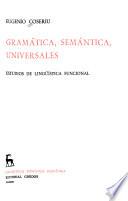 Gramática, semántica, universales