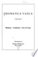 Gramática vasca