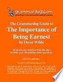 Grammardog Guide to The Importance of Being Earnest