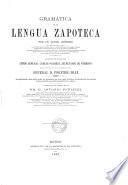 Grammàtica de la Lengua Zapoteca