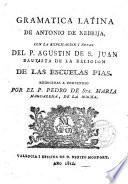 Grammatica latina de ---