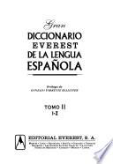 Gran Diccionario Everest de la Lengua Española: I-Z