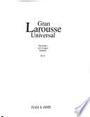 Gran Larousse universal: Diccionario de la lengua Española