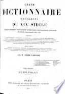 Grand dictionnaire universel du XIXe siècle