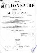 Grand dictionnaire universel du XIXe siècle