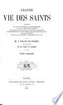 Grande vie des saints