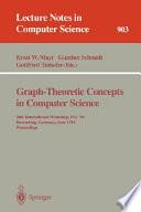 Graph-Theoretic Concepts in Computer Science