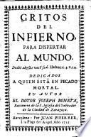 Gritos del infierno para dispertar al mundo