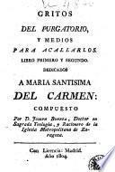 Gritos del purgatorio, y medios para acallarlos