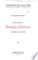 Guerra domínico-haitiana