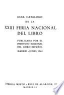 Guía-catálogo de la Feria Nacional del Libro