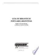 Guia de bibliotecas populares argentinas