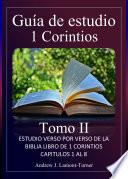 Guía de estudio: 1 Corintios Tomo II