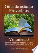 Guía de estudio: Proverbios Tomo 3