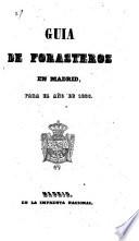 Guía de forasteros para el año de ...