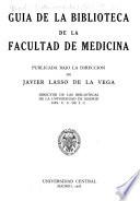 Guía de la Biblioteca de la Facultad de Medicina