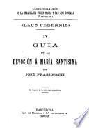 Guia de la devocion a Maria santisima