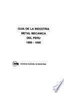 Guiá de la industria metal mecánica del Perú