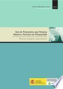 Guía de prestaciones para personas mayores y personas con discapacidad