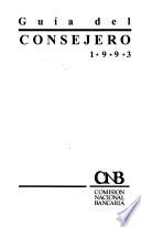 Guía del consejero, 1993