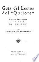 Guía del lector del Quijote
