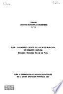 Guia-inventario-indice del Archivo Municipal de Bonares (Huelva)