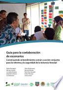 Guía para la coelaboración de escenarios