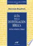 Guía para la investigación bíblica