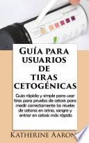 Guía para usuarios de tiras cetogénicas