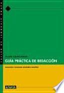 Guía práctica de redacción.
