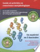 Guide et activités en conscience morphologique
