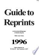 Guide to Reprints