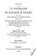 Guide to Spanish and English Conversation