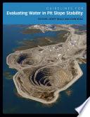 Guidelines for Evaluating Water in Pit Slope Stability