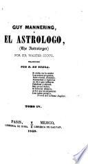 Guy mannering, ó El astrólogo