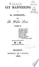 Guy Mannering, ó El astrólogo