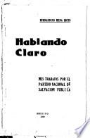 Hablando claro