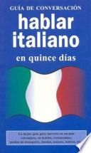 Hablar italiano en quince días