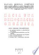 Hacia la democracia organica