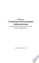 Hacia una crítica ética del pensamiento latinoamericano