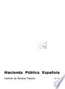 Hacienda pública Española