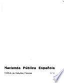 Hacienda pública Española
