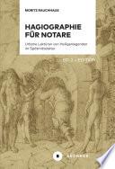 Hagiographie für Notare