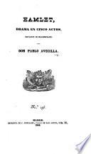 Hamlet. Drama en cinco actos. Imitación de Shakespeare, etc